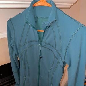 Teal lululemon define jacket size 4